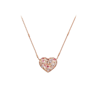 Collana Cuori Milano Donna in Argento Zircone 25074741 - 25074741